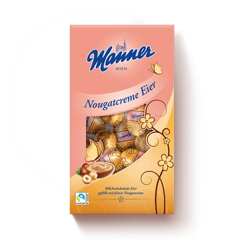 Manner Nugátkrémmel töltött húsvéti tojás 150 g - Natur Reform
