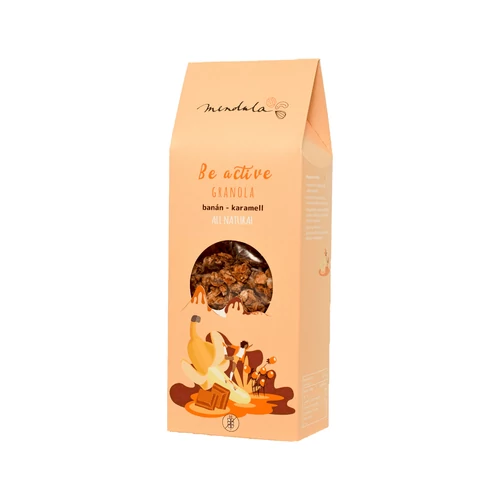 Mendula Banános-karamellás granola 250 g – Natur Reform