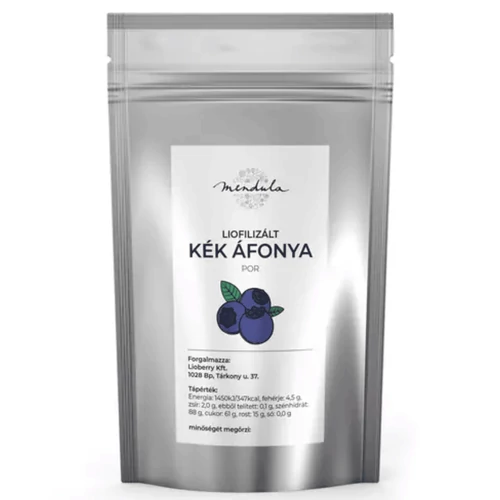 Mendula Liofilizált kék áfonya por - 500 g – Natur Reform