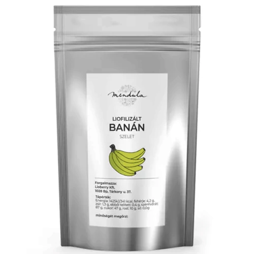 Mendula Liofilizált Banán szelet - 500 g – Natur Reform