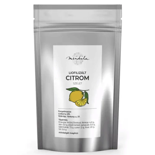 Mendula Liofilizált Citrom szelet - 500 g – Natur Reform