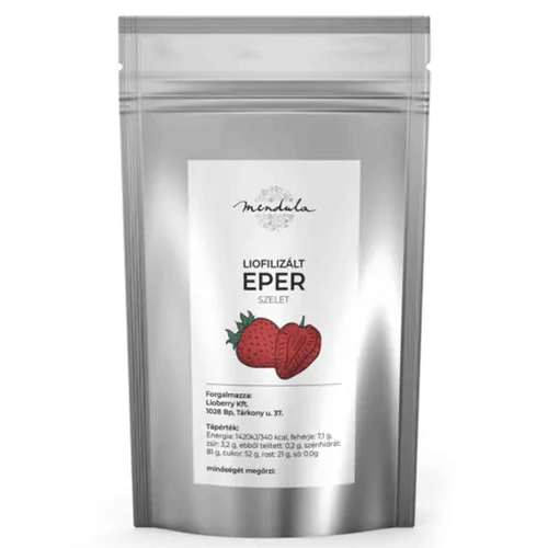 Mendula Liofilizált Eper szelet - 500 g – Natur Reform