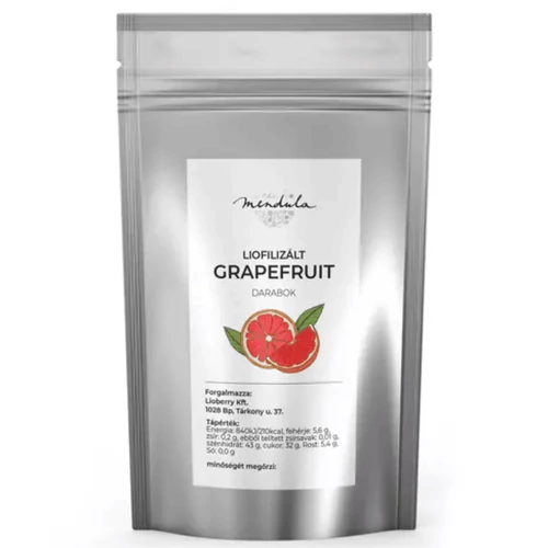 Mendula Liofilizált Grapefruit darabok - 1000 g - Natur Reform