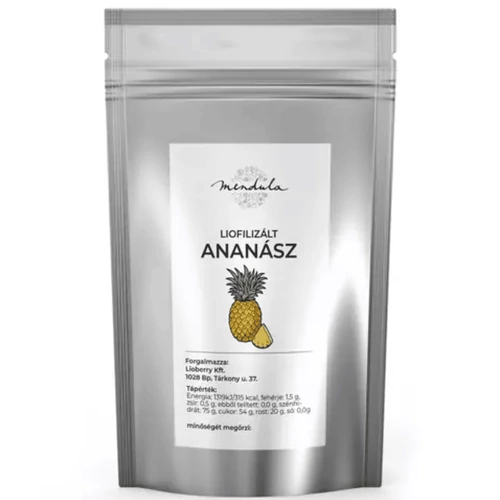 Mendula Liofilizált Ananász - 1000 g – Natur Reform