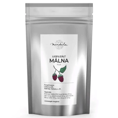 Mendula Liofilizált málna por - 70 g - Natur Reform