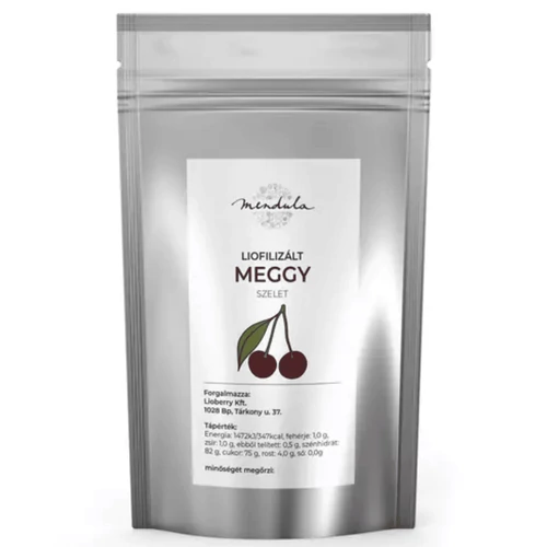 Mendula Liofilizált Meggy szelet - 200 g – Natur Reform