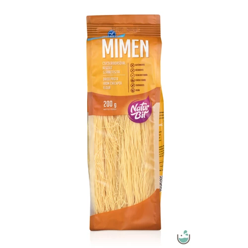 MiMen Csicseriborsó tészta cérnametélt 200 g – Natur Reform