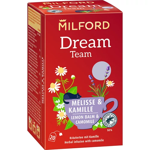 Milford Dream Team Gyógynövényes tea 20 db filter 