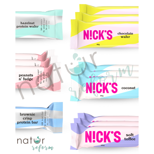 Nick's Mix - A legjobb Nicks csokik egy dobozban - Natur Reform