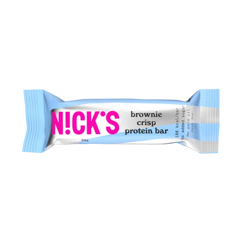 N!ck's Brownie crisp protein bar -  Gluténmentes brownie proteinszelet 50 g