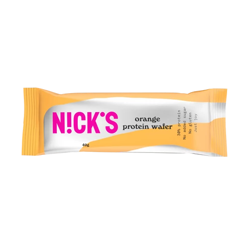 N!ck's sport-crunch - gluténmentes narancsos fehérjeszelet 40 g