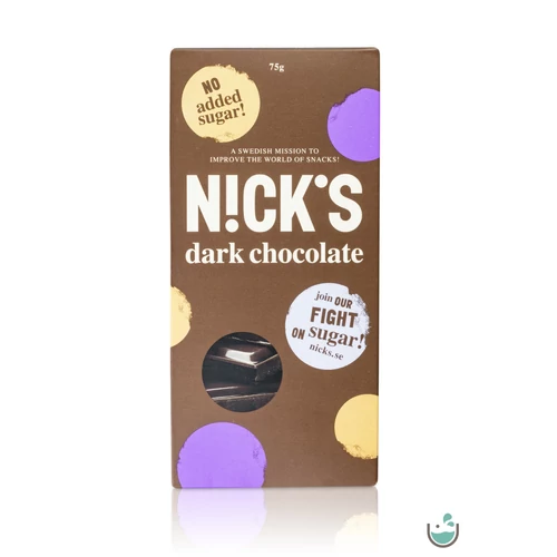 N!ck's gluténmentes táblás tejcsokoládé 75 g