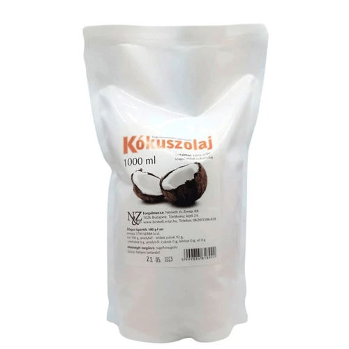 N&amp;Z Kókuszolaj (tasakos) 1000 ml – Natur Reform