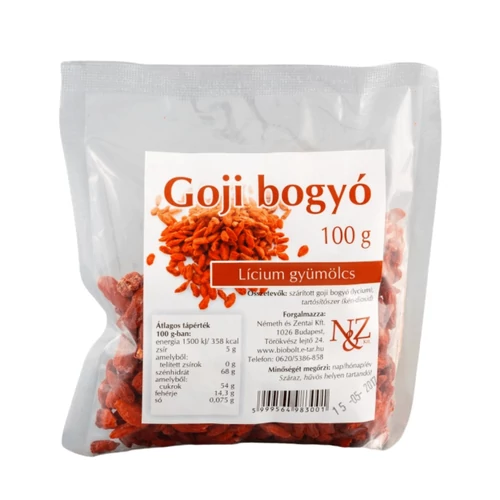 N&Z Goji bogyó 100 g - Natur Reform