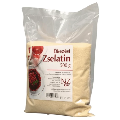 N&Z Étkezési Zselatin 500 g – Natur Reform