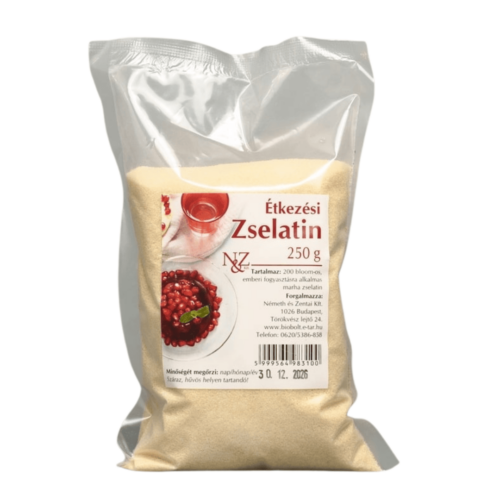 N&amp;Z Étkezési Zselatin 250 g – Natur Reform