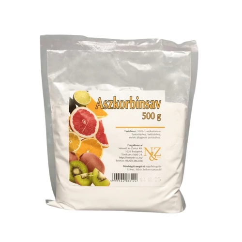 N&amp;Z Aszkorbinsav 500 g – Natur Reform