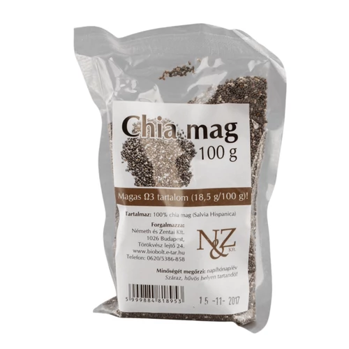 N&amp;Z Chia mag 100 g  - Natur Reform