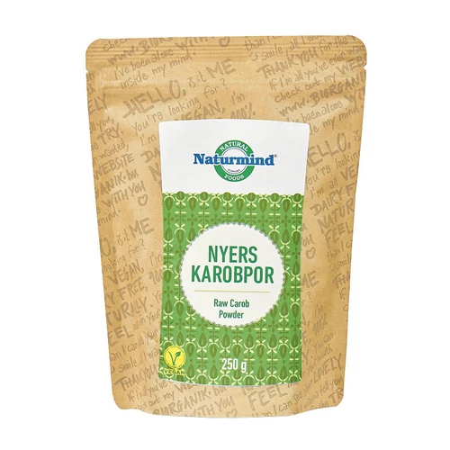 Naturmind Nyers Karobpor 250 g – Natur Reform