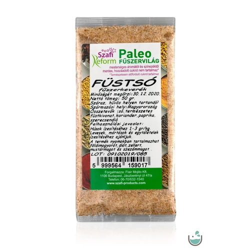 Szafi Reform paleo füstsó fűszerkeverék 50 g - Natur Reform