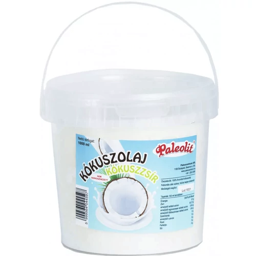 Paleolit Kókuszolaj (vödrös) 1000 ml – Natur Reform