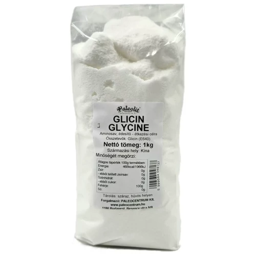 Paleolit Glicin – Glycine 1 kg – természetes aminosav, alvás- és regenerációtámogató por