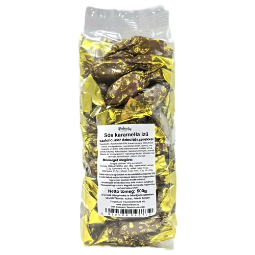 Paleolit ZERO Sós-karamellás szaloncukor 500 g cukormentes desszert