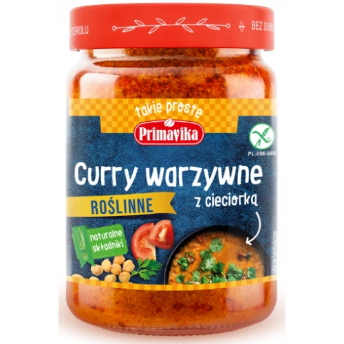 Primavika Vegán tésztaszósz zöldséges curry 300 g
