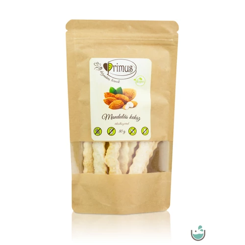 Primus kézműves vegán mandulás keksz 80 g