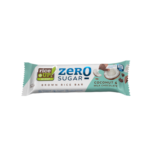 Rice UP! Zero Rizsszelet kókusz ízű tejcsok. hozzáadott cukor nélkül 18 g