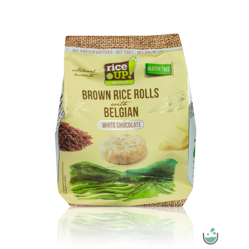 Rice UP! fehércsokoládés barna rizs snack 50 g