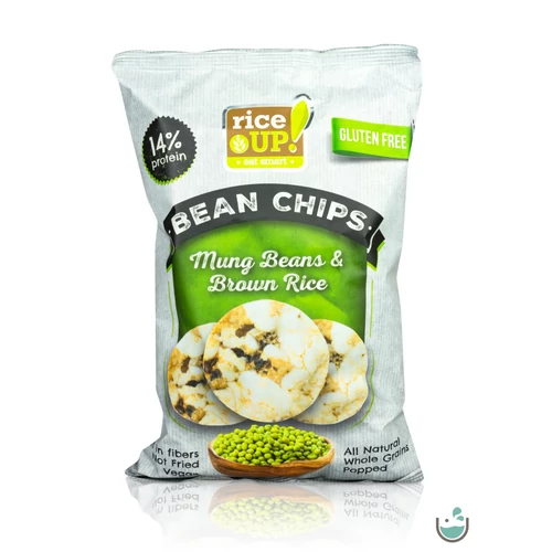 Rice UP! proteines barna rizs chips mungóbabbal 60 g – Natur Reform
