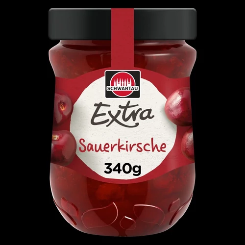 Schwartau Extra meggy Jam  340 g - Natur Reform