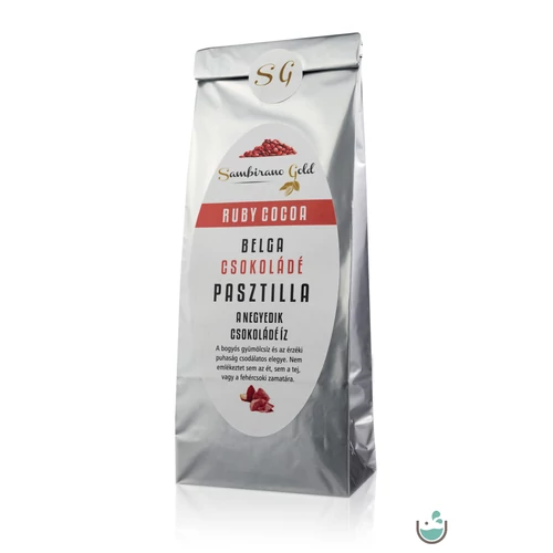 Sambirano Gold – Ruby csokoládé pasztilla 100 g
