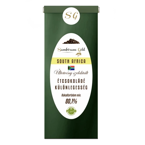 Sambirano Gold South Africa Étcsokoládé Különlegesség 50 g