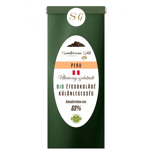Sambirano Gold Perui Bio Étcsokoládé Különlegesség 50 g