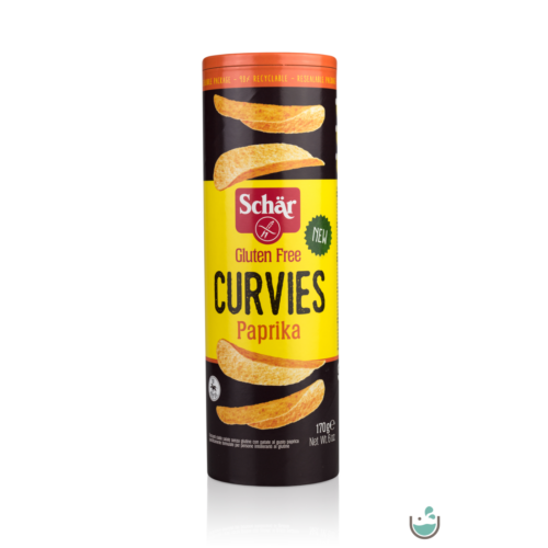 Schär Curvies Paprikás Chips (gluténmentes) 170 g – Natur Reform