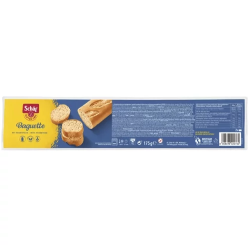 Schär Gluténmentes Baguette 175 g  - Natur Reform