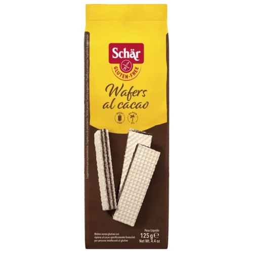 Schär Wafers al Cacao kakaókrémes ostya 125 g - Natur Reform