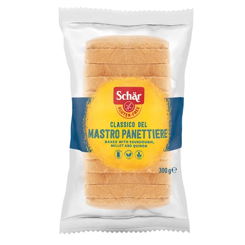 Schär Classico del Mastro Panettiere - Szeletelt fehérkenyér 300 g 