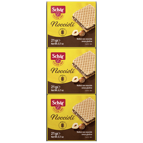 Schär Nocciolí - Mogyorókrémmel töltött ostya 63 g - Natur Reform