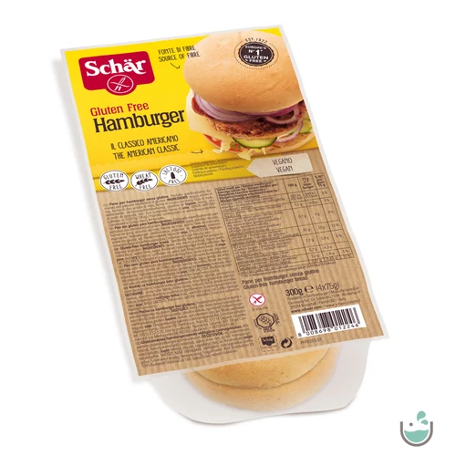 Schär hamburger zsemle 300 g - gluténmentes, vegán