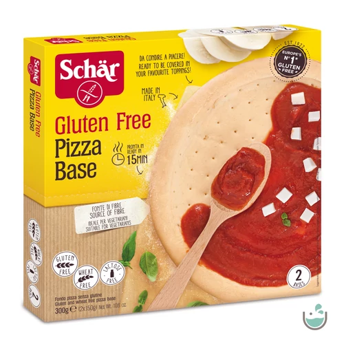 Schär pizza alap 300 g - gluténmentes, vegán