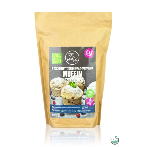 A lisztkeverékből zsírszegény és szénhidrát-csökkentett muffinok és piskóták készíthetőek.