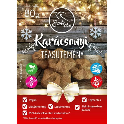 Szafi Free karácsonyi teasütemény 80 g – Natur Reform