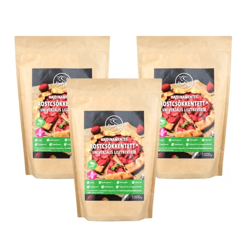 Szafi Free Hajdinamentes lisztkeverék csomag (gluténmentes) 3X1000 g