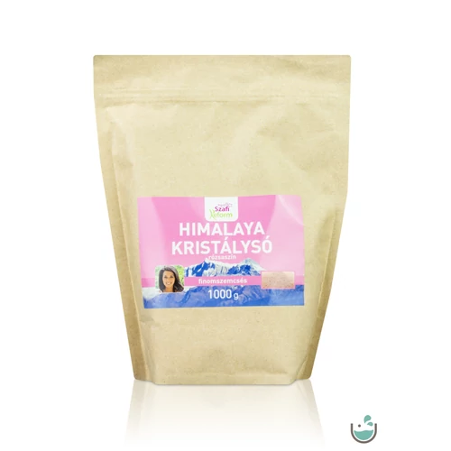 Szafi Reform finomszemcsés rózsaszín himalaya kristálysó 1000g
