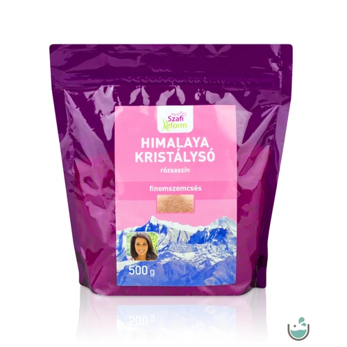 Szafi Reform finomszemcsés rózsaszín Himalaya kristálysó 500/1000 g