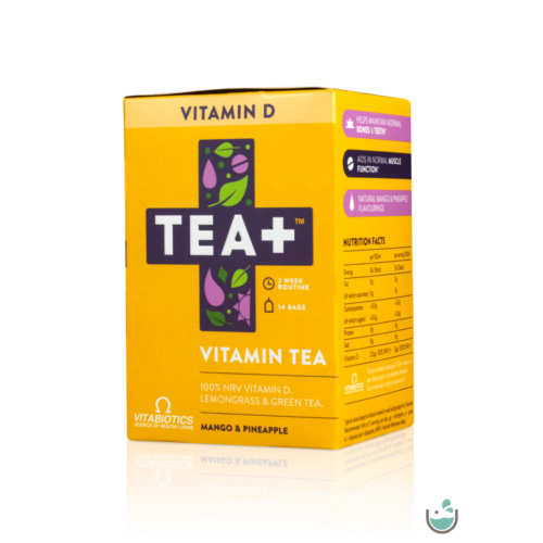 TEA+ D-vitamin Citromfű &amp; Zöld tea – Natur Reform