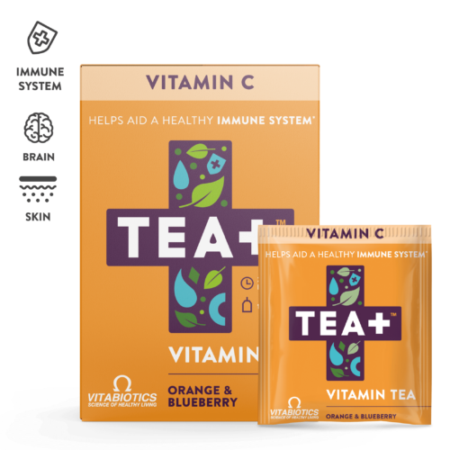 TEA+ C-vitamin Ginseng, Echinacea &amp; D-vitamin – Natur Reform